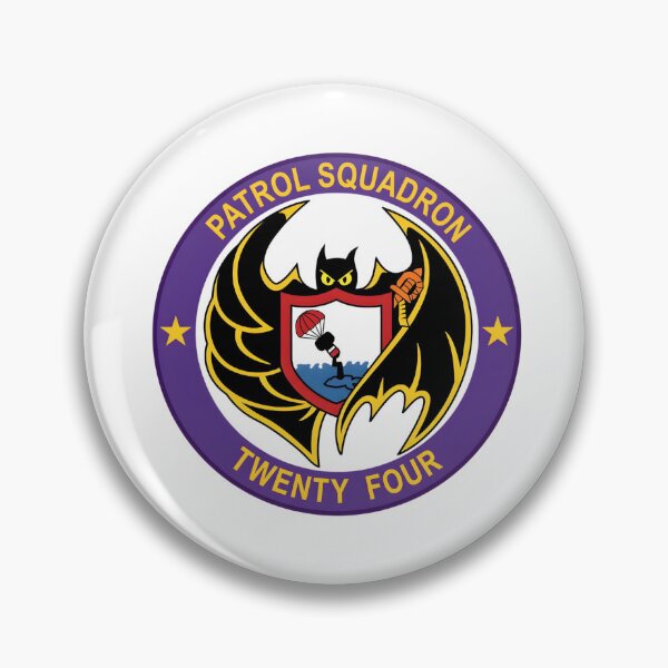 Item preview, US Navy Patrol Squadron Twenty-Four (VP-24) "Batmen" Insignia designed and sold by CharlieDesings.