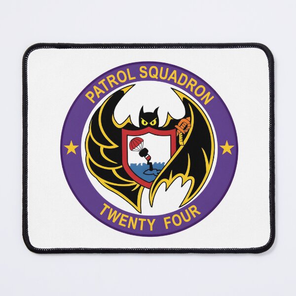 Item preview, US Navy Patrol Squadron Twenty-Four (VP-24) "Batmen" Insignia designed and sold by CharlieDesings.