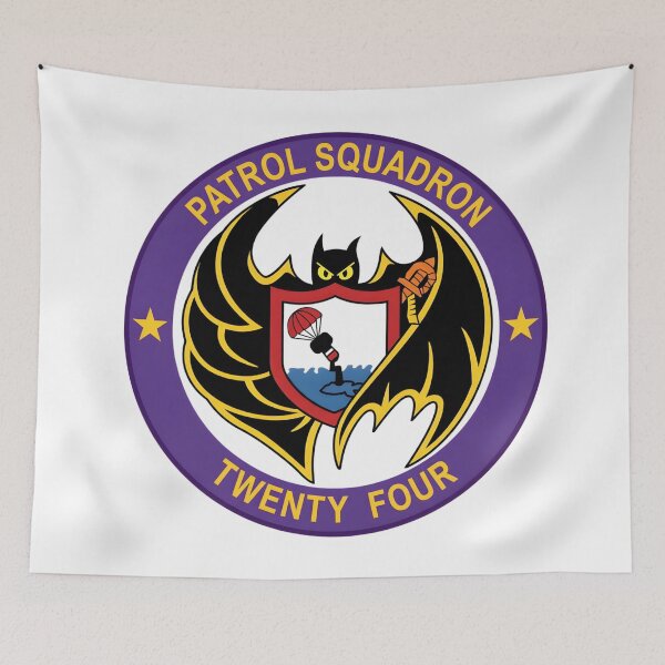 Item preview, US Navy Patrol Squadron Twenty-Four (VP-24) "Batmen" Insignia designed and sold by CharlieDesings.