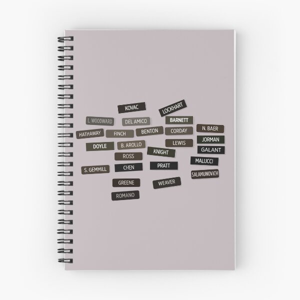 Item preview, ER name tags wall designed and sold by Iko.