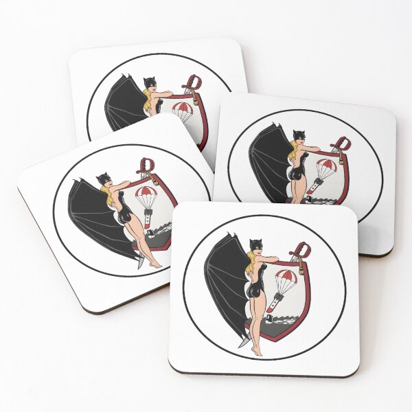 Item preview, US Navy Patrol Squadron Twenty-Four (VP-24) "Batmen" Pin-up Insignia designed and sold by CharlieDesings.
