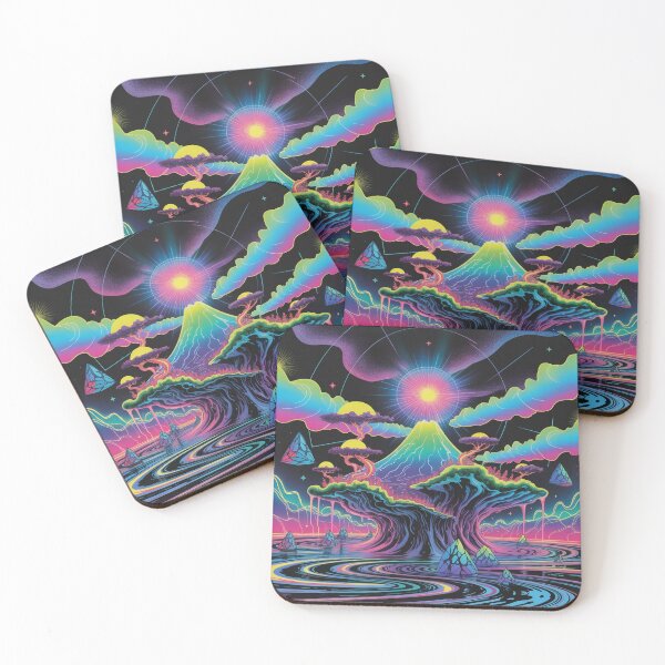 Item preview, А psychedelic landscape. designed and sold by Lilashakti ⭐️ ⭐️ ⭐️ ⭐️ ⭐️.