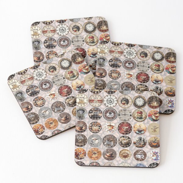 Item preview, Relojes de café designed and sold by Montage-Madness.