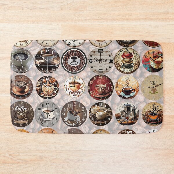 Item preview, Coffee Clocks designed and sold by Montage-Madness.