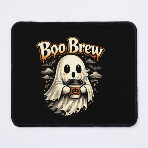 Item preview, Boo Brew Cute Ghost Coffee Halloween Aesthetic Design designed and sold by MotylekAnia.