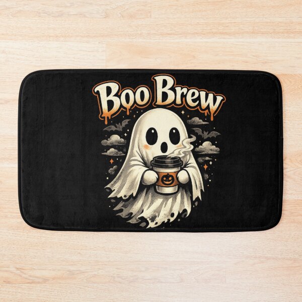 Item preview, Boo Brew Cute Ghost Coffee Halloween Aesthetic Design designed and sold by MotylekAnia.