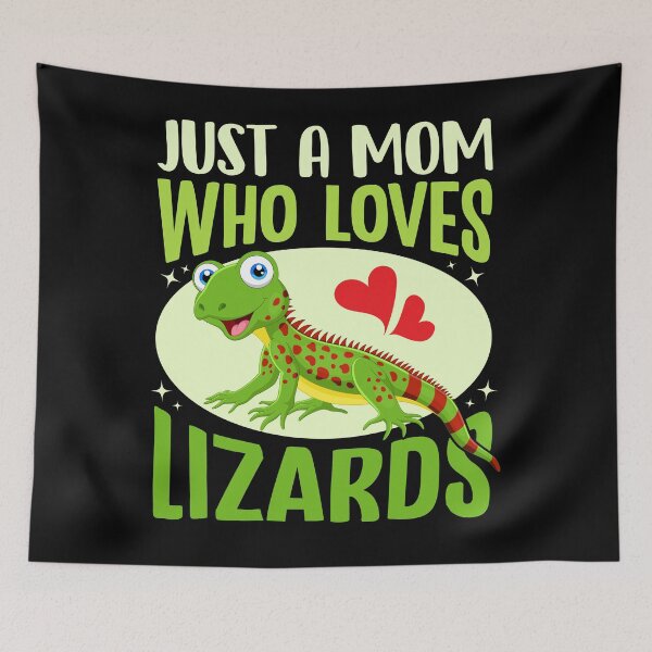 Item preview, Just A Mom Who Loves Lizards designed and sold by SiarheiYur.