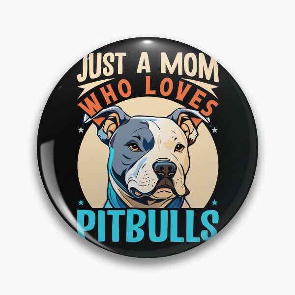 Item preview, Just A Mom Who Loves Pitbulls designed and sold by SiarheiYur.