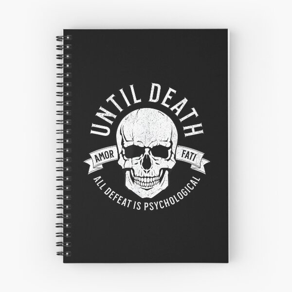 Item preview, Until Death All Defeat is Psychological - Amor FATI designed and sold by raeganluskanor.