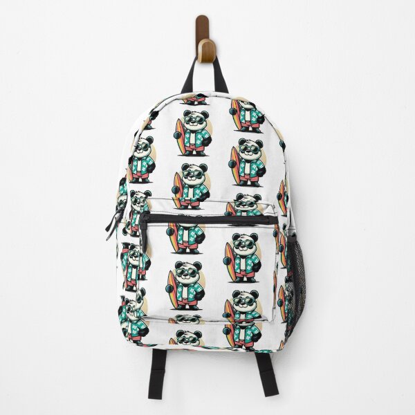 Item preview, Retro Surfer Panda Bear designed and sold by Retro@nimals.