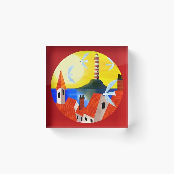 Item preview, Red and White Striped Lighthouse designed and sold by Andrew  Hitchen.