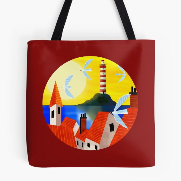 Item preview, Red and White Striped Lighthouse designed and sold by Andrew  Hitchen.