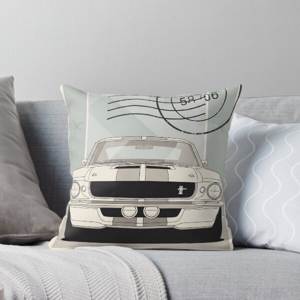 Item preview, 1967 Ford Mustang Shelby GT500 Classic Muscle Car Vintage Stamp Art designed and sold by Motorline44.