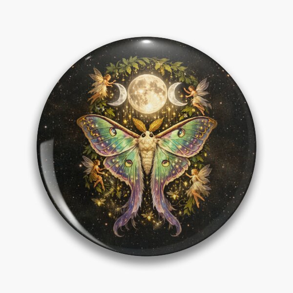 Item preview, Thick & Enchanted Luna Moth of Moonlight Magic designed and sold by MysticOzzy.
