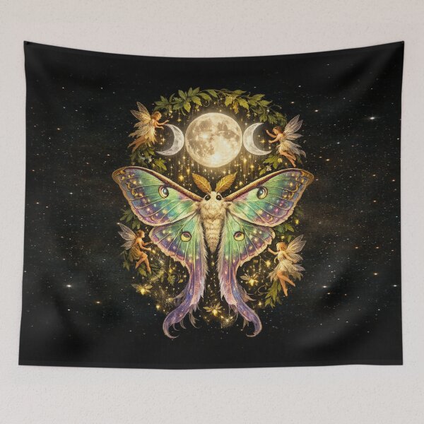 Item preview, Thick & Enchanted Luna Moth of Moonlight Magic designed and sold by MysticOzzy.