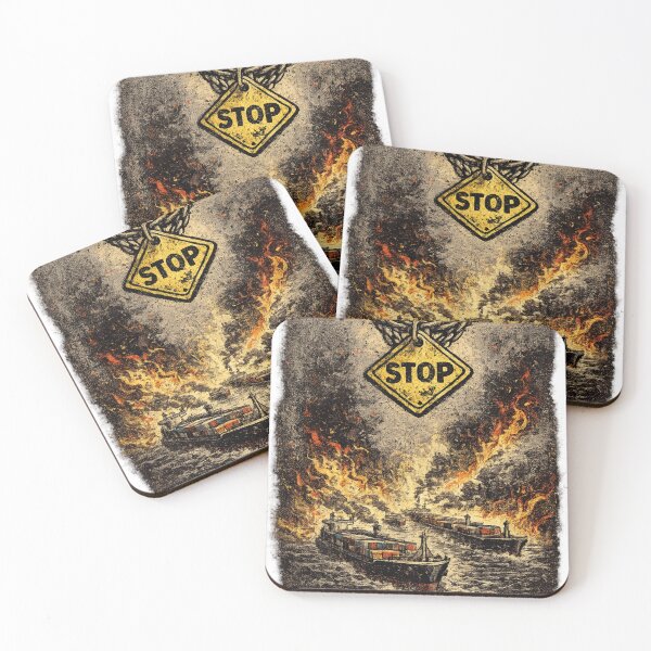 Item preview, Hormuz Crisis Vintage Grunge Design | Oil Tanker Street wear Art designed and sold by AMAOZ.