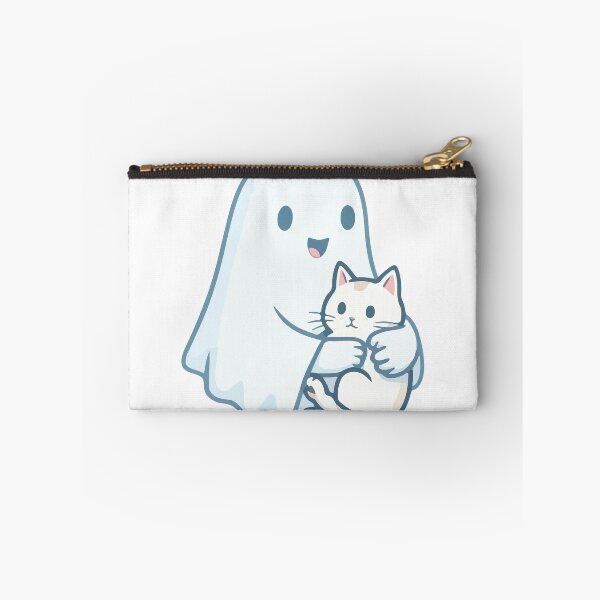 Item preview, ghost hugging cat designed and sold by Brexmore3.