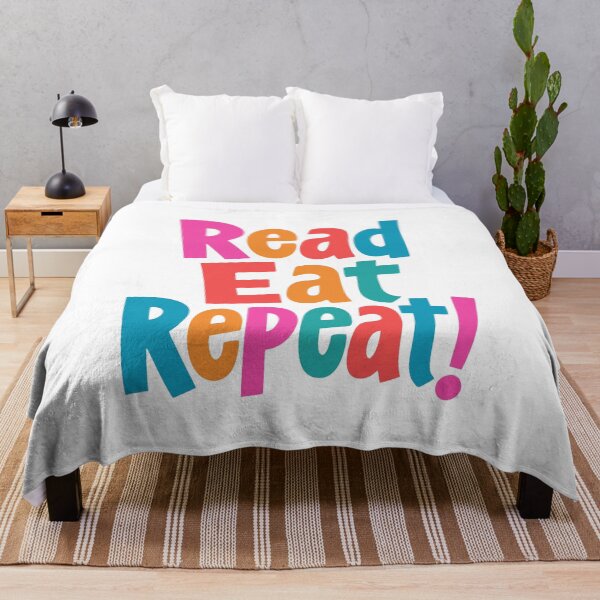 Item preview, Read, Eat, Repeat. Book club, readers, book lovers designed and sold by iclipart.