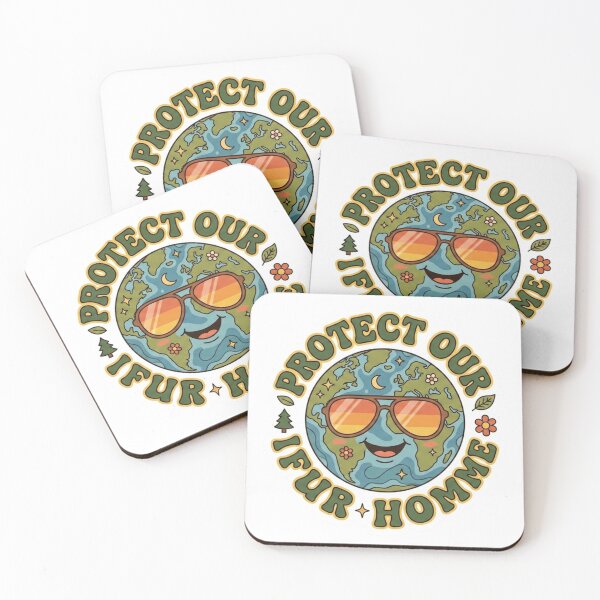 Item preview, Retro Earth Day Sticker Protect Our Home Eco Friendly Gift designed and sold by JeevanStickers.