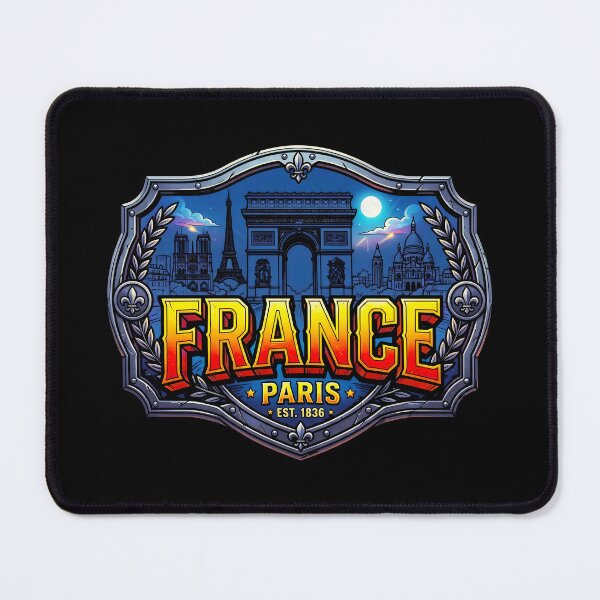 Item preview, Paris France Night Skyline designed and sold by sky11PP.