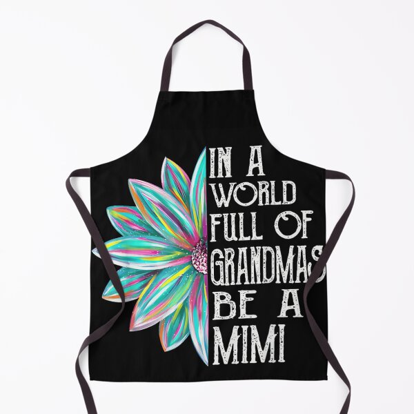Item preview, In A World Full Of Grandmas Be A Mimi Colorful Flower designed and sold by MariCanal.