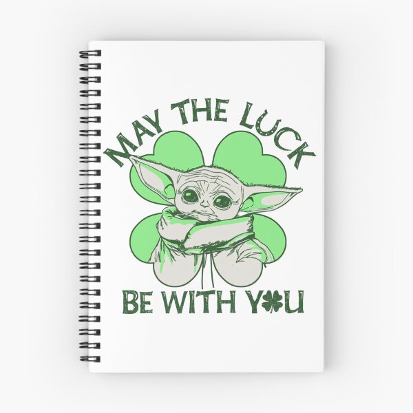Item preview, May The Luck Be With You - Baby Yoda Design, Funny St Patrick’s Day Gift Idea designed and sold by RickStillDesigns.