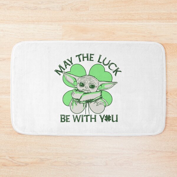 Item preview, May The Luck Be With You - Baby Yoda Design, Funny St Patrick’s Day Gift Idea designed and sold by RickStillDesigns.