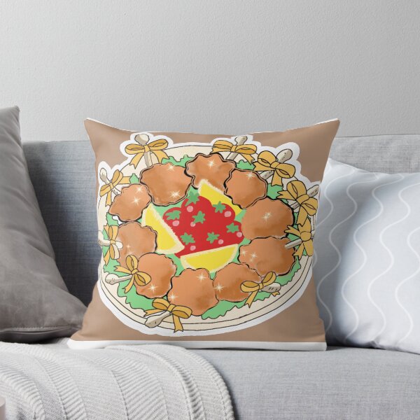 Item preview, Cute aesthetic chicken lollipop dinner illustration designed and sold by Janevivictoria.