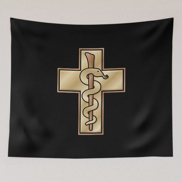 Item preview, Snake on Cross designed and sold by sifis.