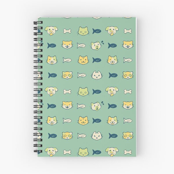 Item preview, Cute Cats and Dog Pattern designed and sold by AdriellyVic.