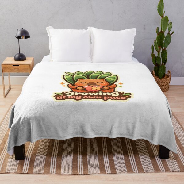 Item preview, Growing at My Own Pace Cute Plant Lover Design designed and sold by Naviora.