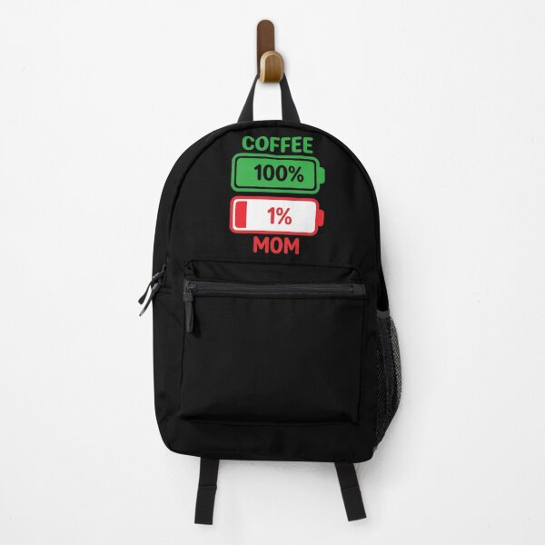 Item preview, Funny Coffee Powered Tired Mom Battery Graphic designed and sold by Silent Watch Threads..