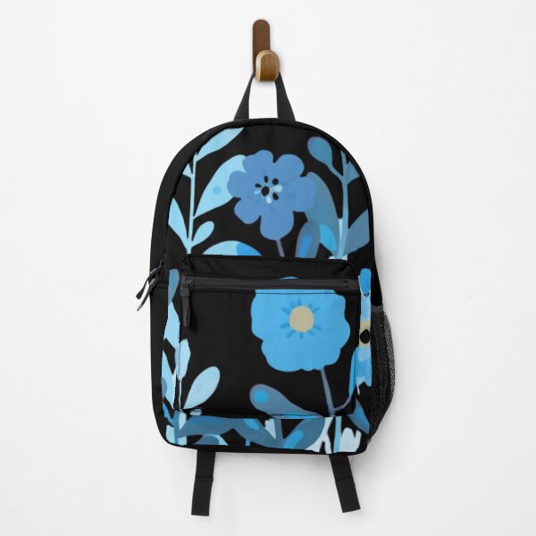 Item preview, Blue flowers watercolor designed and sold by uunaa.