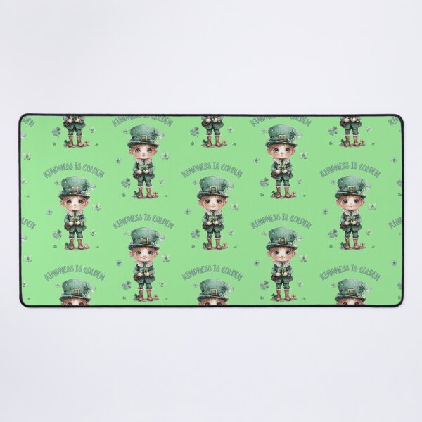 Item preview, Cute Lucky Leprechaun "Kindness is Golden" St. Pa’trik's Art designed and sold by illeN-Art-World.