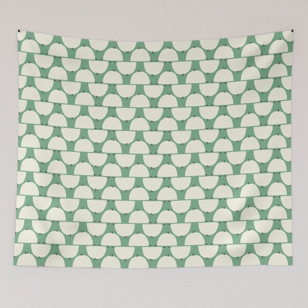 Item preview, Birds in Retro Style - green designed and sold by Johanna Kindvall.