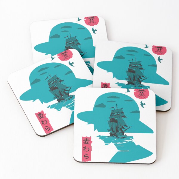 Item preview, neo-japonesa ONE PIECE  misturando cultura pirata com design gráfico moderno inspirado em anime e streetwear. designed and sold by Slame Graphic Studio.
