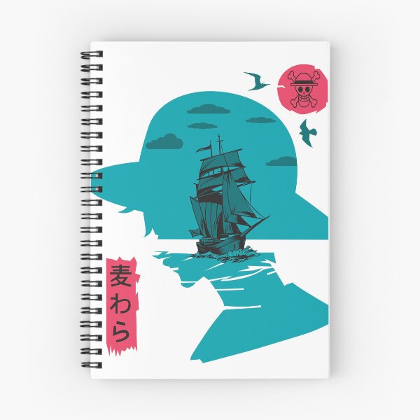 Item preview, neo-japonesa ONE PIECE  misturando cultura pirata com design gráfico moderno inspirado em anime e streetwear. designed and sold by Slame Graphic Studio.