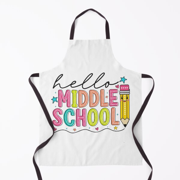Item preview, Hello Middle School Back to School 2026 designed and sold by VibranPalette.