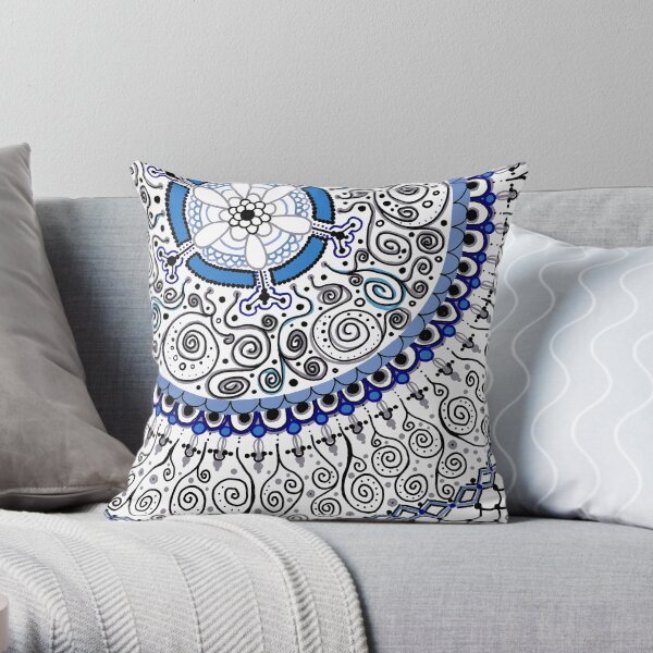 Feelin' Groovy Throw Pillow