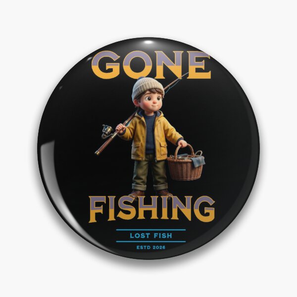 Item preview, Gone Fishing  designed and sold by TheEndDesign.