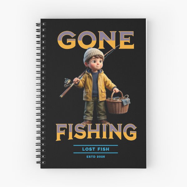 Item preview, Gone Fishing  designed and sold by TheEndDesign.