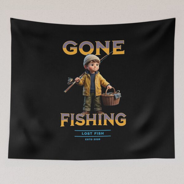 Item preview, Gone Fishing  designed and sold by TheEndDesign.