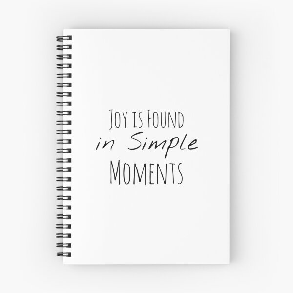 Item preview, Joy is Found in Simple Moments – Happiness Affirmation designed and sold by Camila  Ardila.