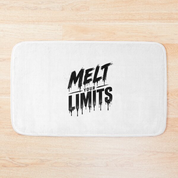 Item preview, Melt Your Limits Typography Poster designed and sold by Newthingzy.