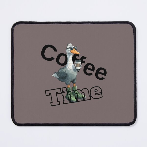 Item preview, Cool Goose Drinking Coffee with Sunglasses and Boots Design designed and sold by illeN-Art-World.