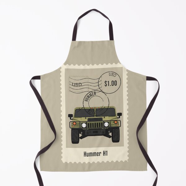 Item preview, Hummer H1 Military Off-Road Vintage Postage Stamp Art designed and sold by Motorline44.