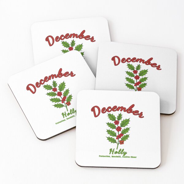 Item preview, December Birth Flower - Holly designed and sold by DixieGirlStudio.