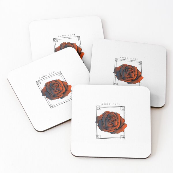 Item preview, Stoicism Amor Fati Rose Latin Quote designed and sold by raeganluskanor.
