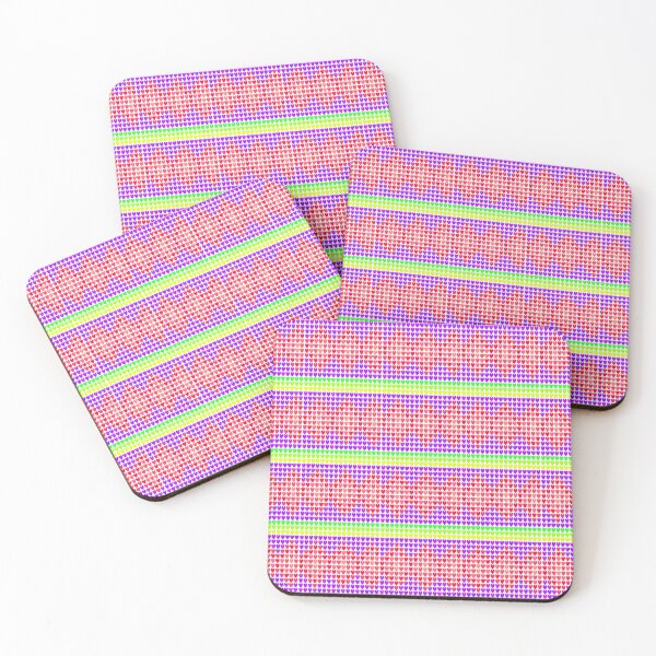 Item preview,     Retro Pop Hearts Pattern  designed and sold by Digitara8595.