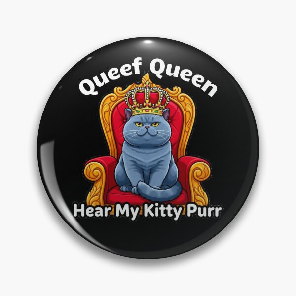 Item preview, Queef Queen Hear My Kitty Purr designed and sold by Majerdesign.
